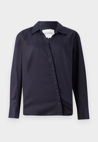 ASYMMETRIC SHIRT - Blouse - dark knight