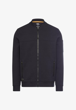 camel active, FLEXXXACTIVE® SWEATJACKE AUS SCUBA JERSEY - Bomberjacks - dark navy
