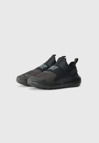 Nike Performance FLEX RUNNER 4 UNISEX - Road running shoes - black/anthracite