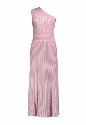 ONE SHOULDER PLISSÉ LUX AZALEA - Maxikleid - rosa