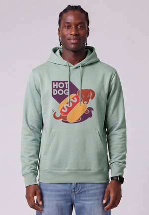 watapparel, HOT DOG UNISEX - Sweat à capuche - aloe