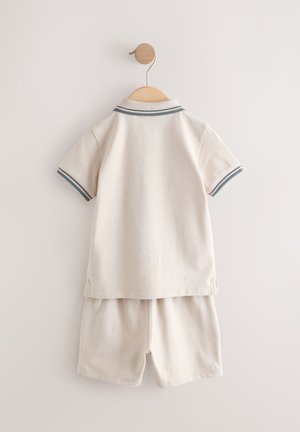Next, REGULAR FIT - SHORT SLEEVE SET - Shorts - neutral
