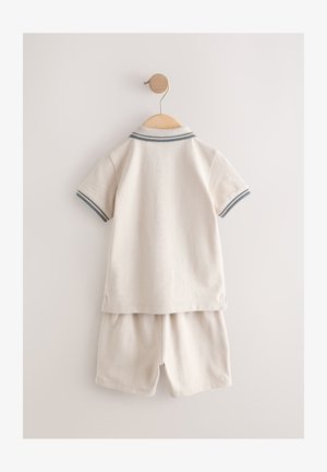Next, REGULAR FIT - SHORT SLEEVE SET - Shorts - neutral