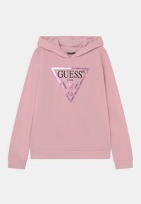 Guess - JUNIOR HOODED CORE - Športni pulover - alabaster pink Miniaturna slika 1