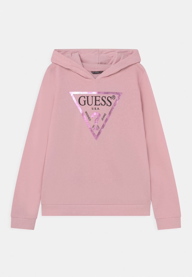 Guess - JUNIOR HOODED CORE - Športni pulover - alabaster pink, Povečajte