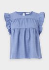 VISHIKA O NECK - Bluse - blue denim