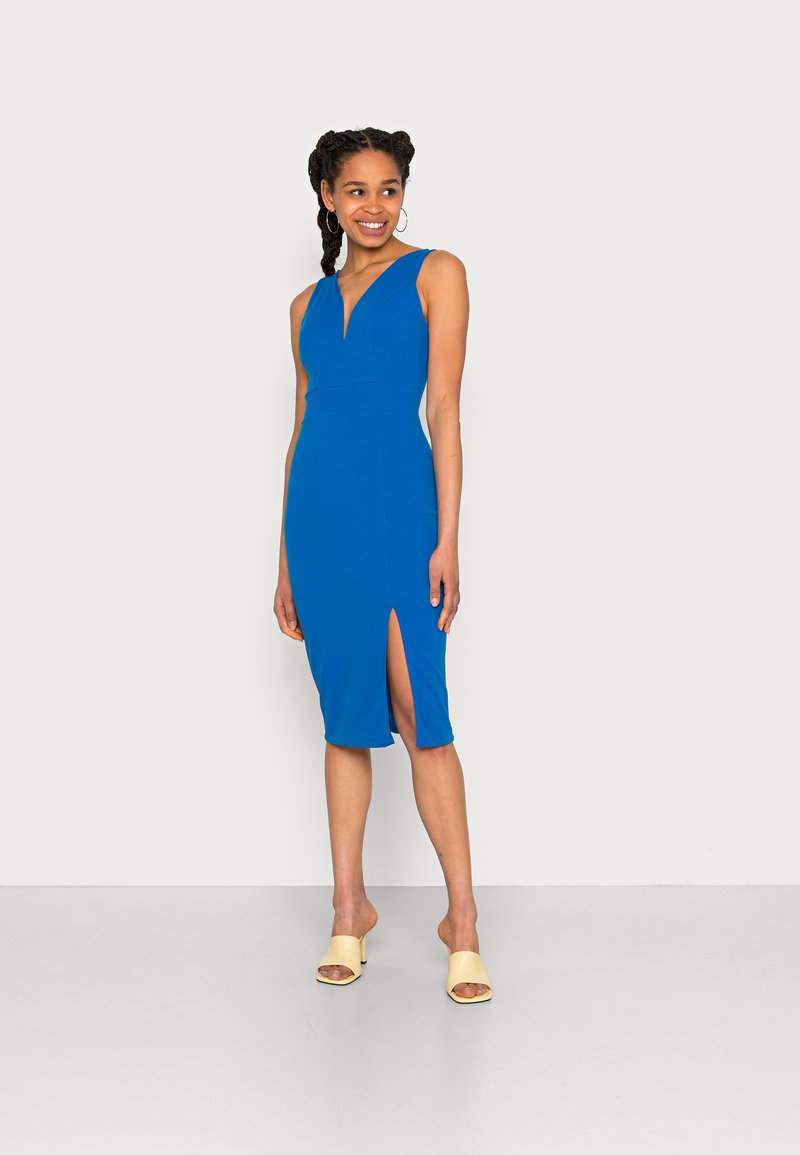 Damen Kleider | WAL G. ALMA V NECK MIDI DRESSJerseykleidroyal blue/dunkelblau - OT82962 Damen Kleider | WAL G. ALMA V NECK MIDI DRESSJerseykleidroyal blue/dunkelblau - OT82962
