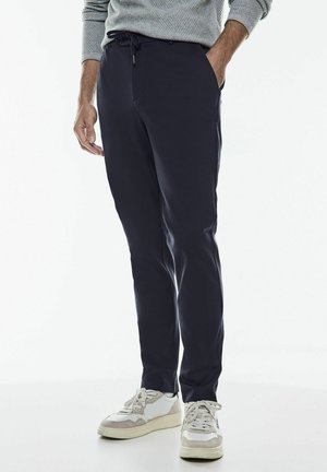 SLIM FIT  - Chino - blau