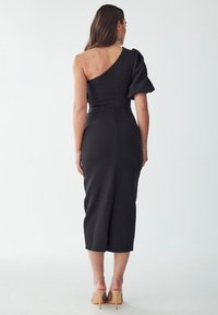 BWLDR KITA MIDI DRESS - Shift-haljina - black