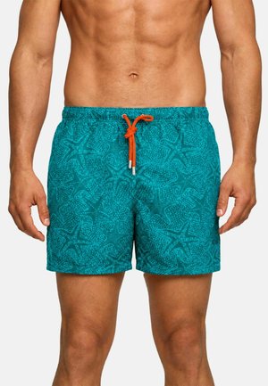 Gallo COSTUME STELLE MARINE PUNTINATE - Shorts da mare - verderame