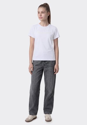 Champion, CHAMPION SS TEE CHAMPION CORE HERITAGE - T-Shirt print - white
