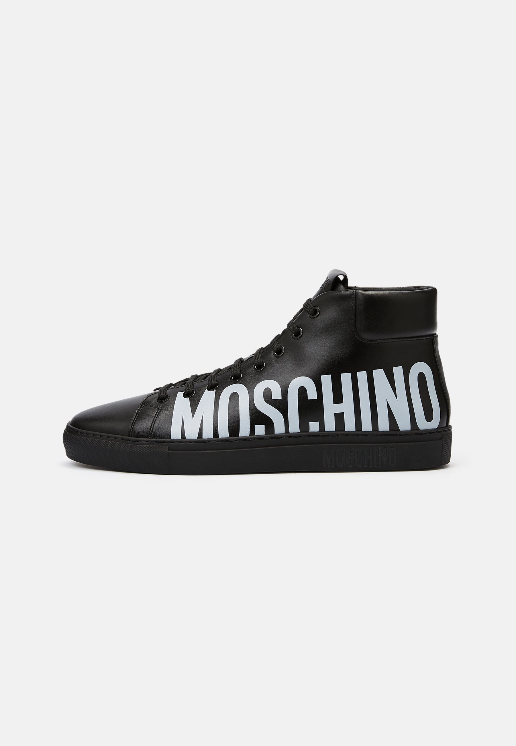 MOSCHINO Sneakers hoog - nero/zwart - Zalando.nl