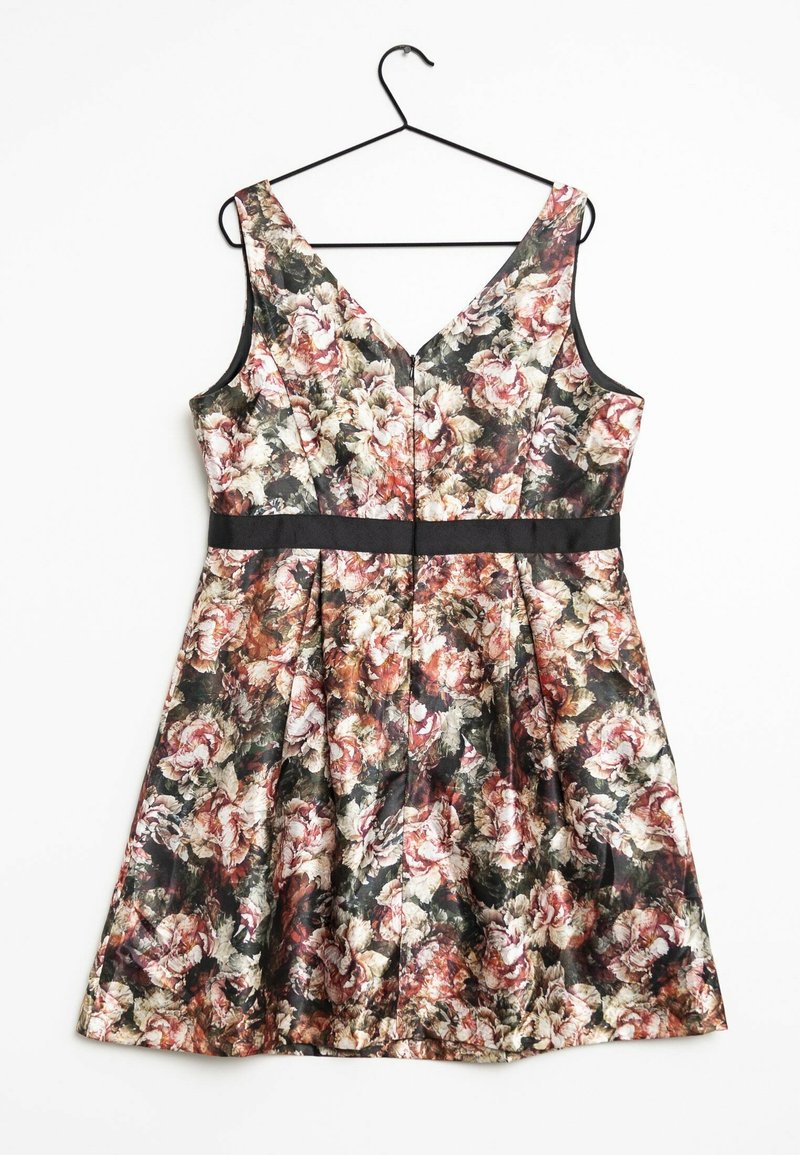 Robe Dorothy Perkins Taille 12 - Couleur Noir Et Beige, Occasion En Très Bon État, Style Intelligent