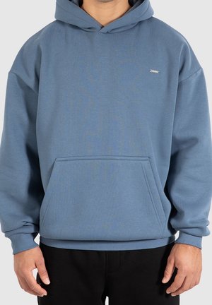 Mikina s kapucí - blue-grey