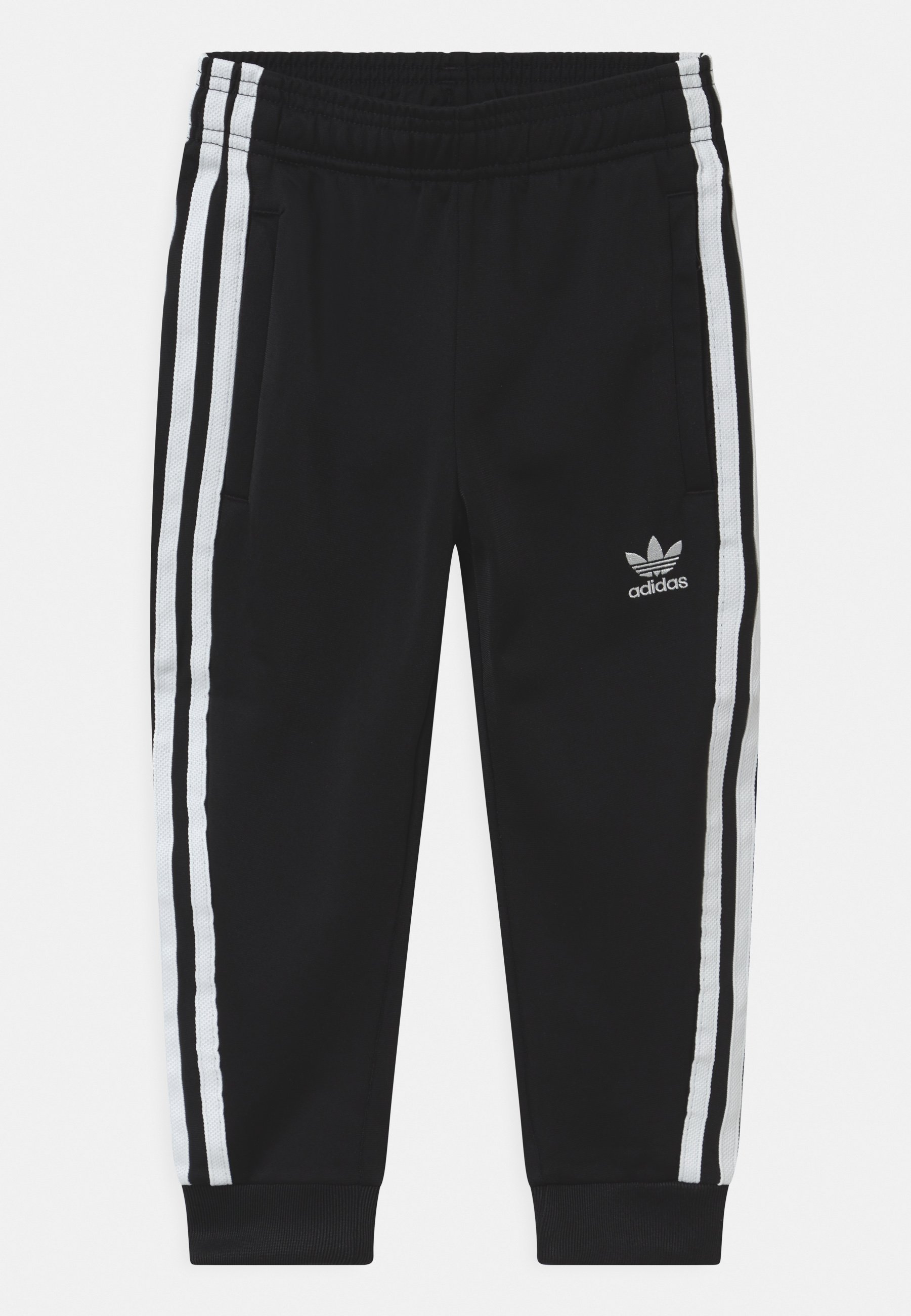 black adidas tracksuit set