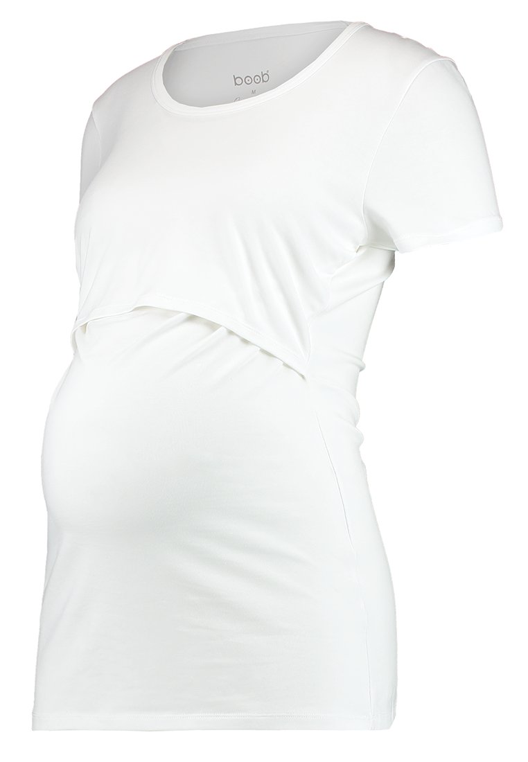 Boob T-shirt basic wit