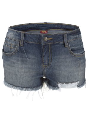 Jeans Shorts - blue washed