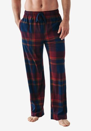 Next MOTION FLEX COSY STANDARD - Pyjama bottoms - navy blue red check