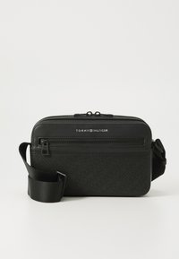 Tommy Hilfiger MONOGRAM REPORTER UNISEX - Schoudertas - black