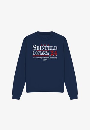Cotton Soul, SEINFELD/ELECTION TEE - Sweatshirt - dark blue