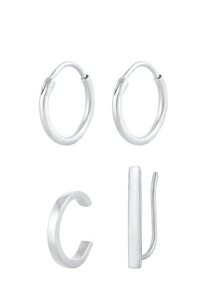 3 PACK MIX - Ohrringe - silver coloured