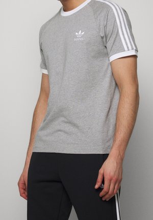 Camiseta estampada - mottled grey