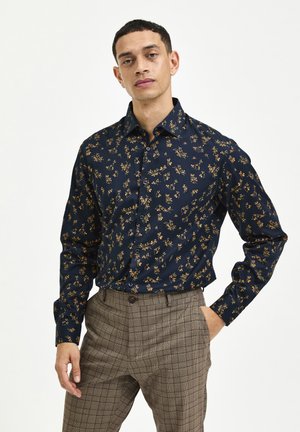 SLHSLIMFLEX PARK SHIRT - Camicia - bombay brown