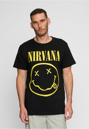 NIRVANA LITHIUM TEE - T-shirt imprimé - black