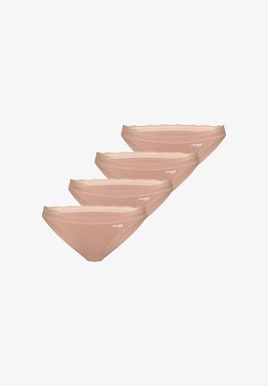Sloggi, SLOGGI 4 PACK - Slip - cameo brown