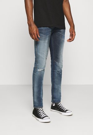 Slim fit jeans - dark-blue denim