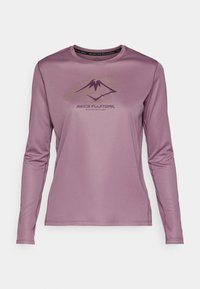 FUJITRAIL LOGO TOP - Top s dlouhým rukávem - dusty mauve
