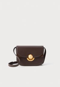 SFERA MINI CROSSBODY ROUND - Taška cez plece - cioccolato