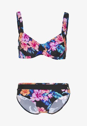 LASCANA, WIRE LOA SET - Bikini - black