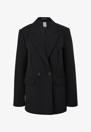 QS MIT PATTENTASCHEN - Kurzmantel - schwarz