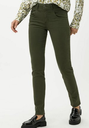 Slim fit -farkut - khaki