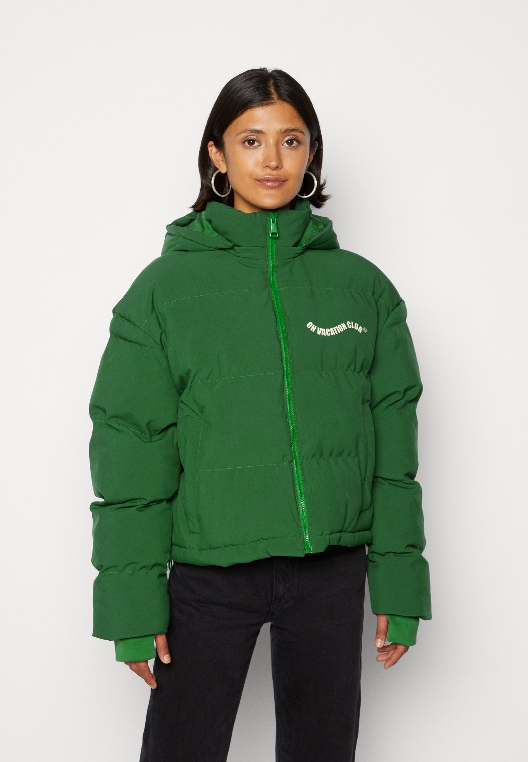 On Vacation PUFFER JACKET SWUNG - Winter jacket - dark green - Zalando.de