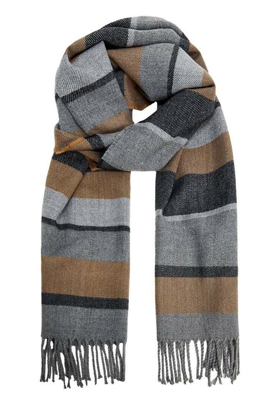 LUTON - Bufanda grå/gris - Zalando.es