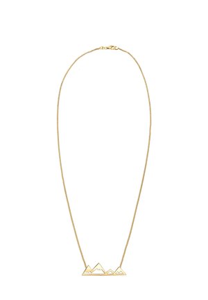 MOUNTAIN  REISE CUT-OUT - Halskæder - gold-coloured