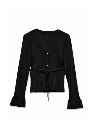 Vero Moda, CARDIGAN VMCELINA KNIT CARDIGAN - Cardigan - black