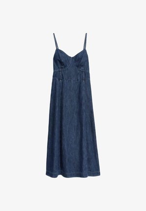 Marks & Spencer STRAPPY MIDI CAMI - Vestido vaquero - denim