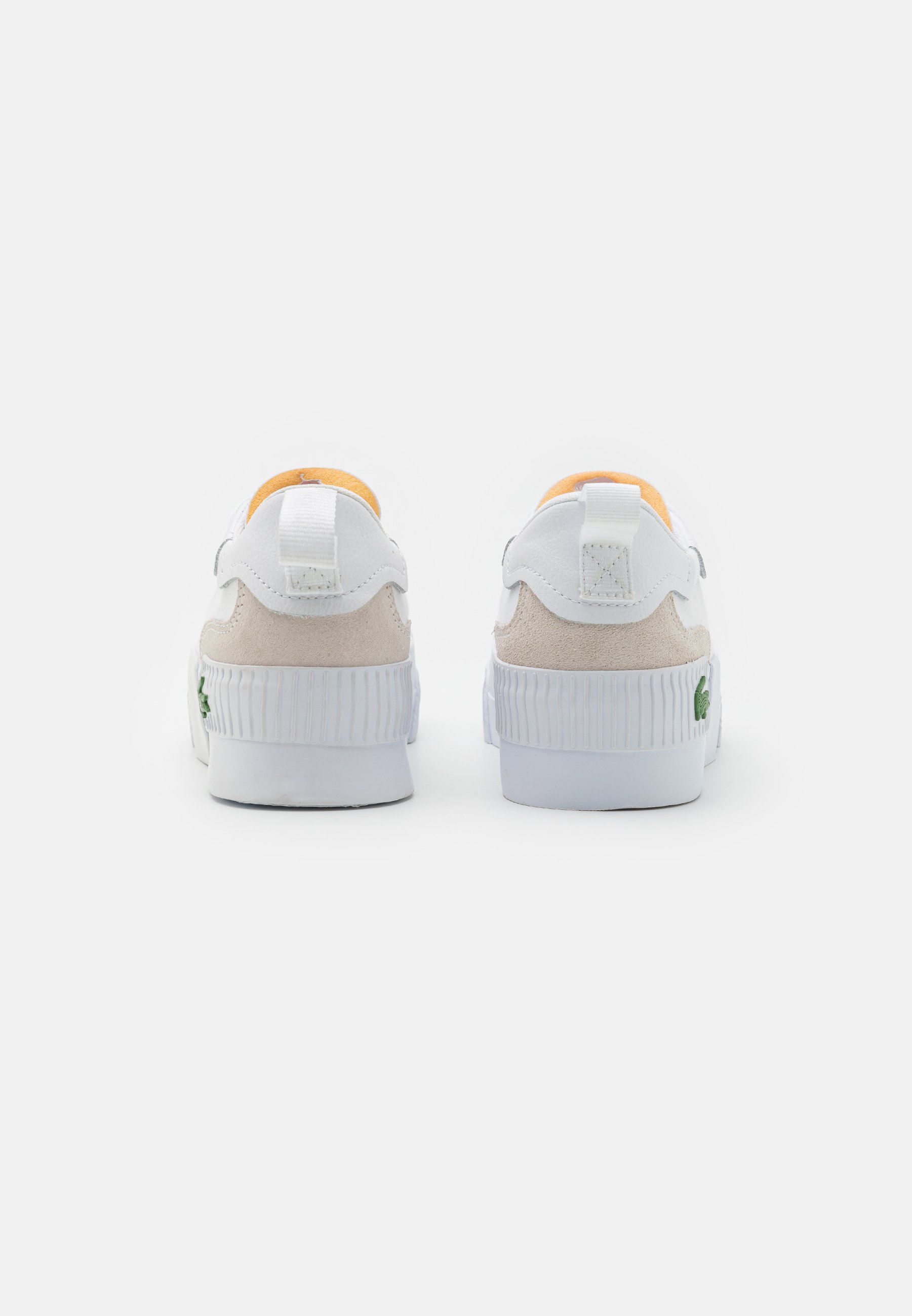Lacoste L004 PLATFORM - Trainers - white - Zalando