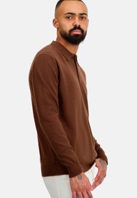 Mahogany TARN-FIRST - Poloshirt - dark camel