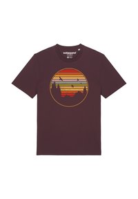Geselecteerd, red brown