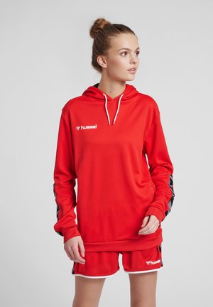 HMLAUTHENTIC  - Hoodie - true red