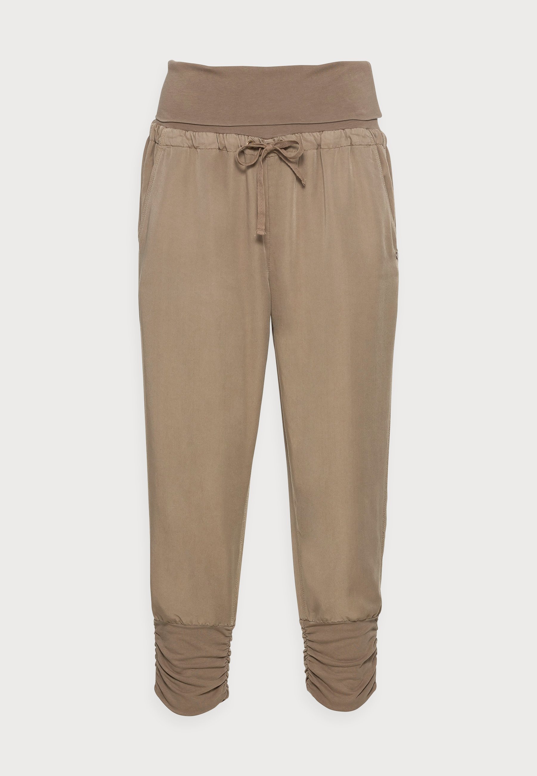 Cream LINE PANTS - Trousers - timber 