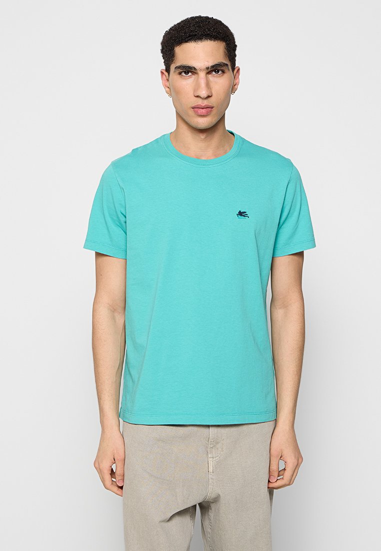 ETRO T-shirt basic turquoise ETRO T-shirt basic turquoise