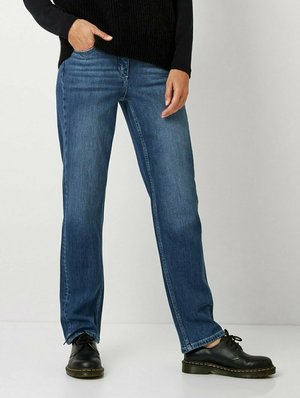 TONI STYLE HONEY - Jeans Straight Leg - mid blue