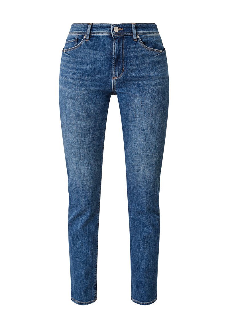 s.Oliver Slim fit jeans donkerblauw denim