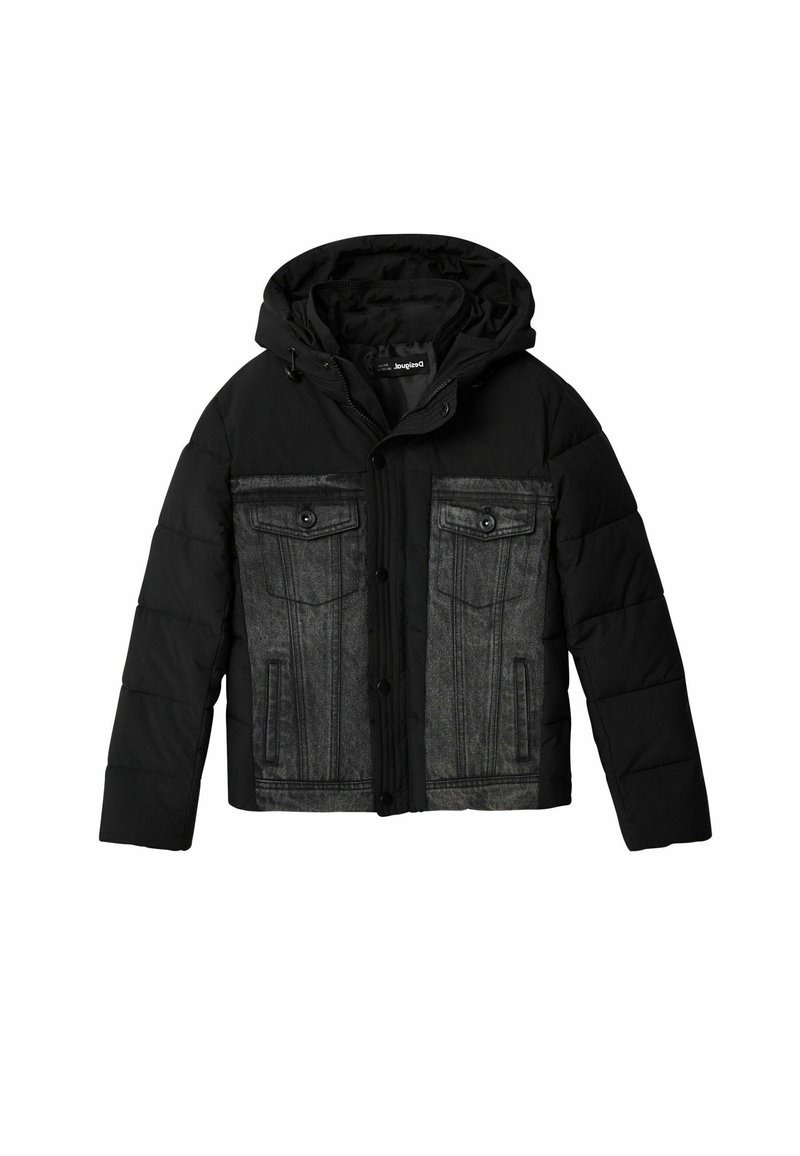 Desigual Winterjas zwart