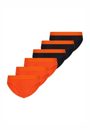 6ER PACK FLOWING - Trosor - schwarz   orange